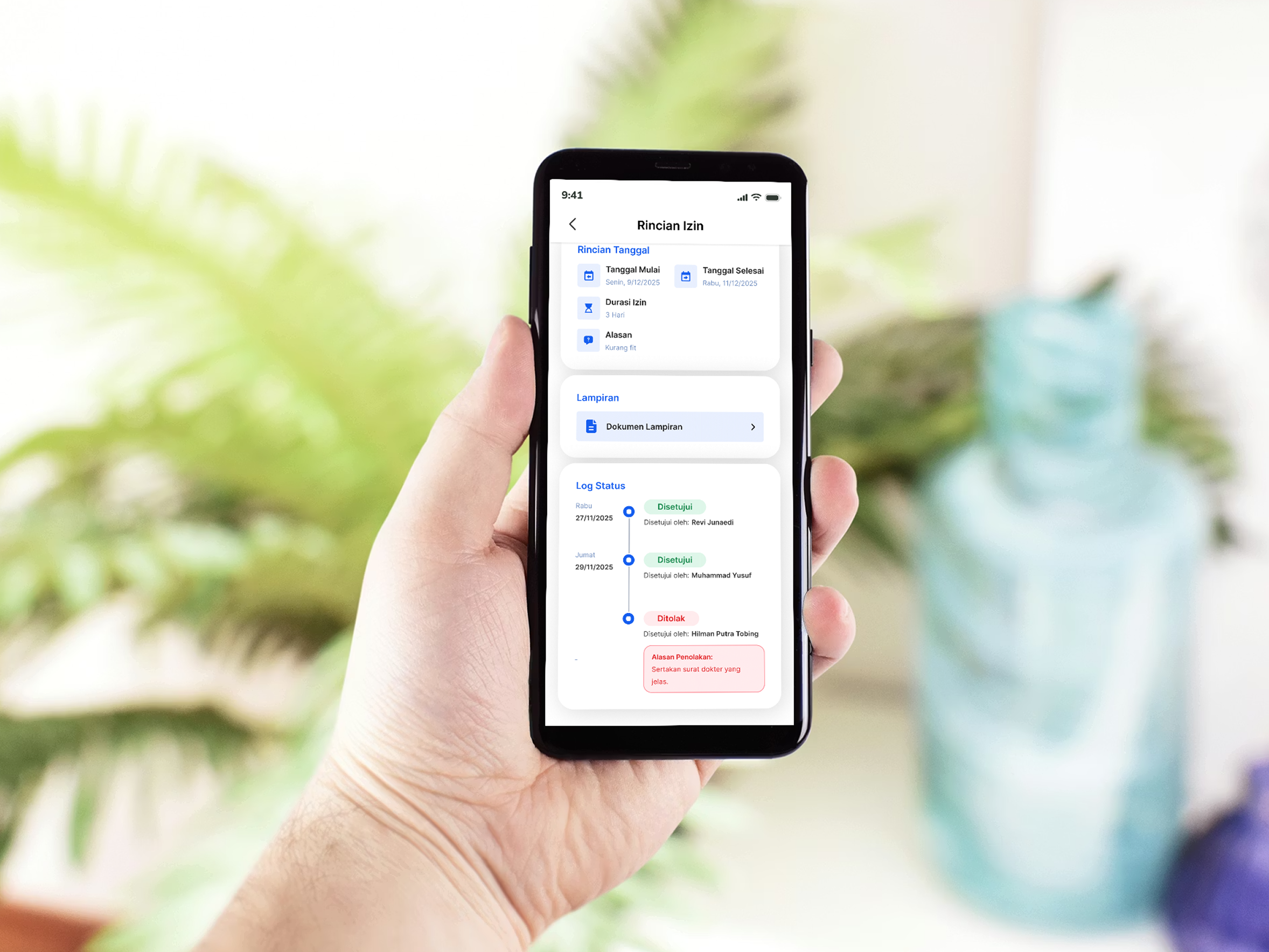 Sistem Approval Berjenjang yang Terstruktur dan Transparan